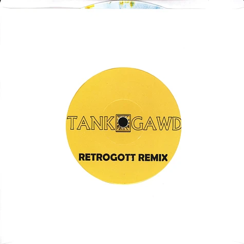 KutMasta Kurt & Moka Only Present Tank Gawd - We're Rhymin Feat. Rushden & Diamonds & Retrogott Blue & Yellow Splatter Vinyl Edition