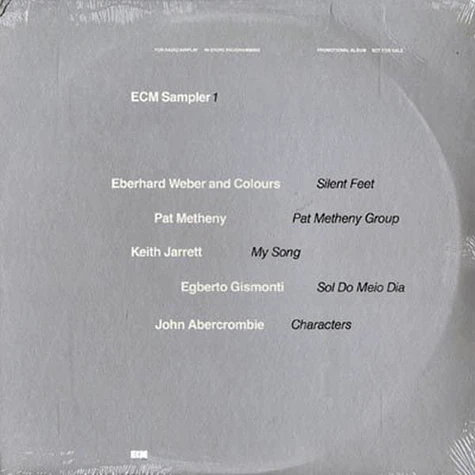 V.A. - ECM Sampler 1