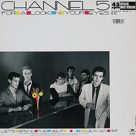 Channel 5 - For A Look In Your Eyes / Let's Spend The Night (In Heaven)