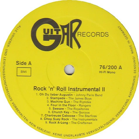 V.A. - Rock'n Roll Instrumental Vol.2