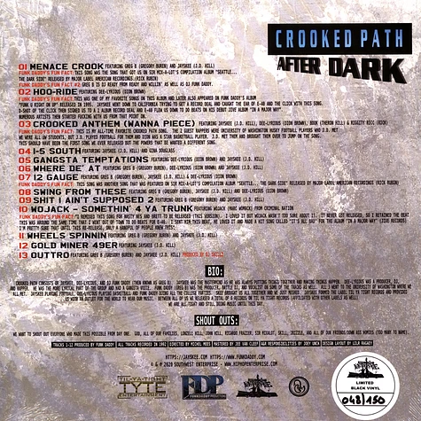 Crooked Path - After Dark Black Vinyl Edition