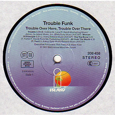 Trouble Funk - Trouble Over Here, Trouble Over There