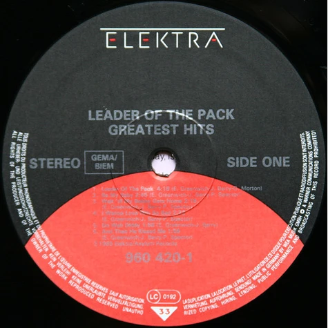 V.A. - Greatest Hits From Leader Of The Pack