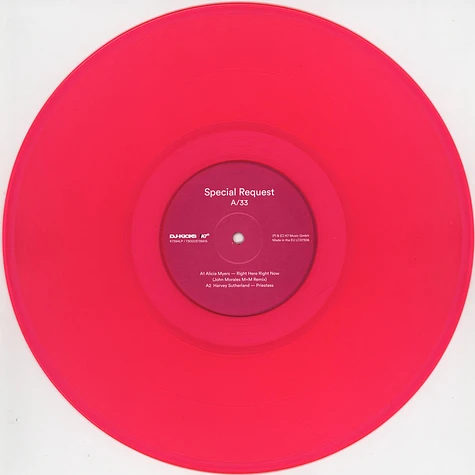 Special Request - DJ-Kicks HHV Exclusive Transparent Magenta Vinyl Edition