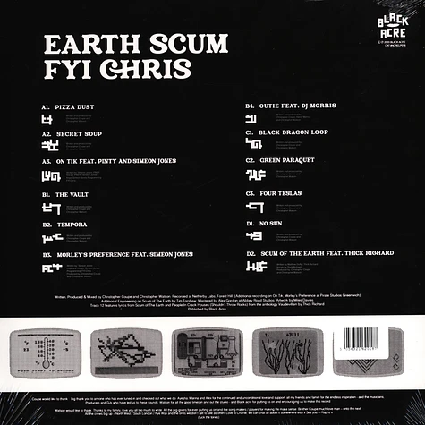 FYI Chris - Earth Scum