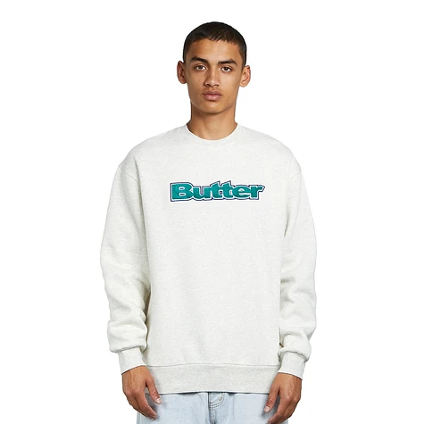 Butter Goods - Chenille Logo Crewneck Sweatshirt