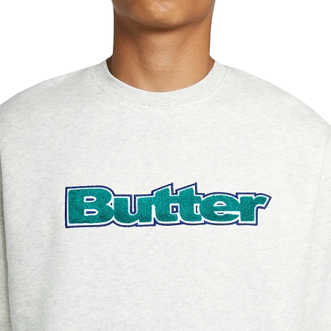 Butter Goods - Chenille Logo Crewneck Sweatshirt