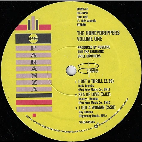 The Honeydrippers - Volume One