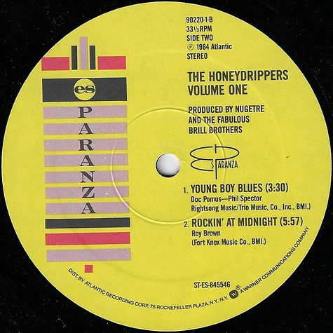 The Honeydrippers - Volume One