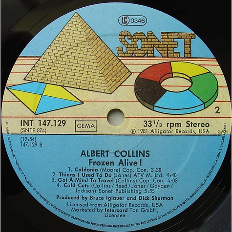 Albert Collins - Frozen Alive!