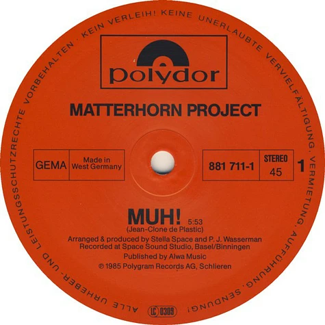 Matterhorn Project - Muh!