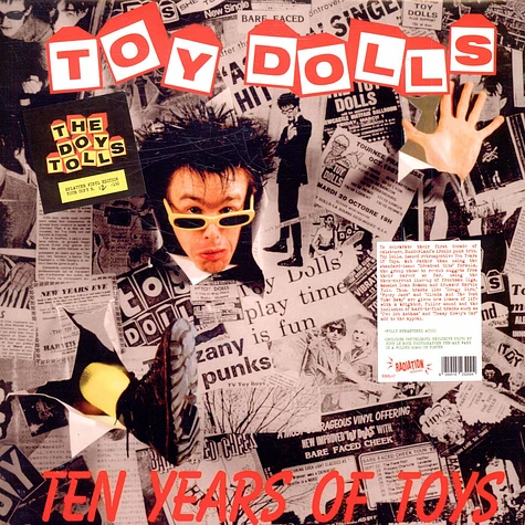 Toy Dolls - Ten Years Of Toys Splattered Vinyl Edition