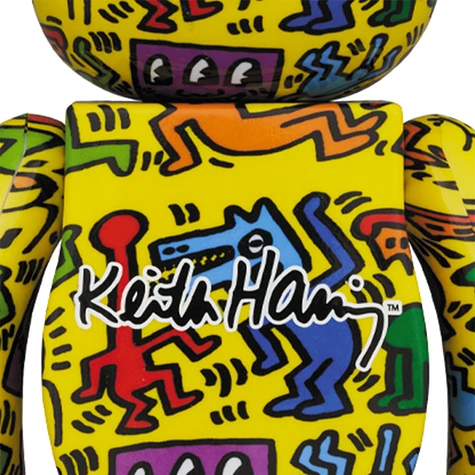 Medicom Toy - 100% + 400% Keith Haring #5 Be@rbrick Toy