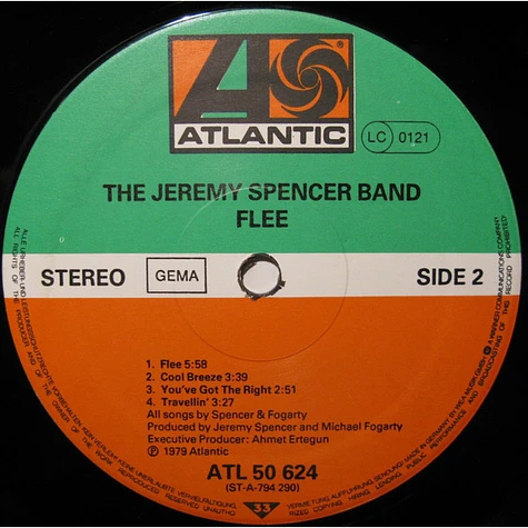 The Jeremy Spencer Band - Flee