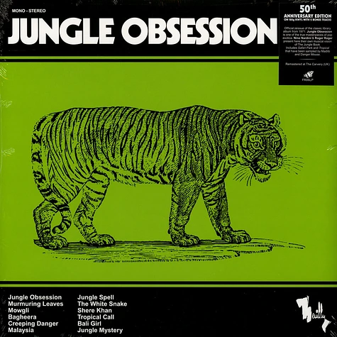 Nino Nardini & Roger Roger - Jungle Obsession Black Vinyl Edition
