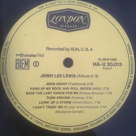 Jerry Lee Lewis - Album N°3