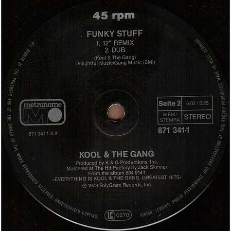 Kool & The Gang - Strong