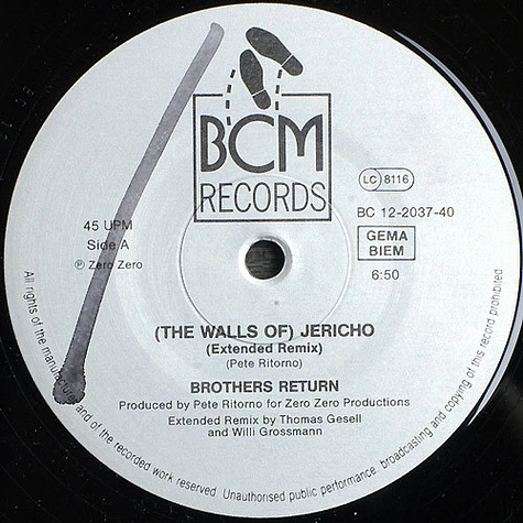 Brothers Return - (The Walls Of) Jericho