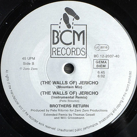 Brothers Return - (The Walls Of) Jericho