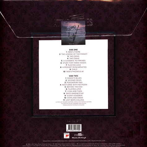 Ennio Morricone - OST Legend Of 1900 Smoke Colored Vinyl Edition