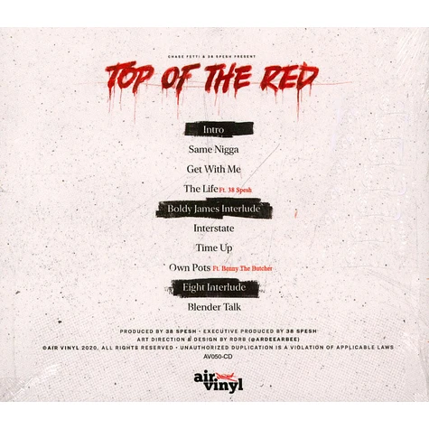 Chase Fetti & 38 Spesh - Top Of The Red