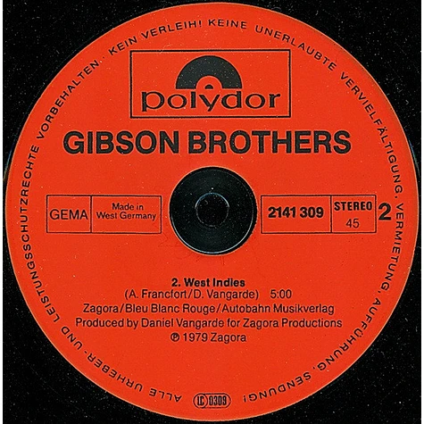 Gibson Brothers - Latin America / West Indies