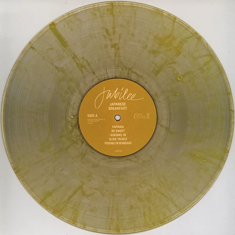 Japanese Breakfast - Jubilee Clear With Yellow Swirl Vinyl Edition