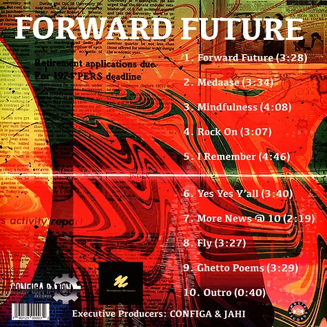 Jahi And Configa - Future Forward Green Vinyl Edition
