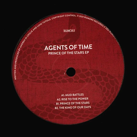 Agents Of Time - Prince Of The Stars EP