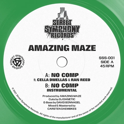 Amazing Maze - No Comp Feat. Cella Dwellas & Ran Reed