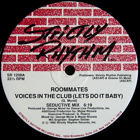 Roommates - Voices In The Club (Let's Do It Baby)