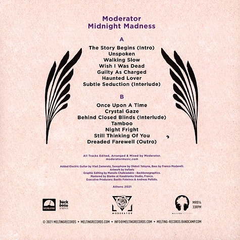 Moderator - Midnight Madness Purple Vinyl Edition