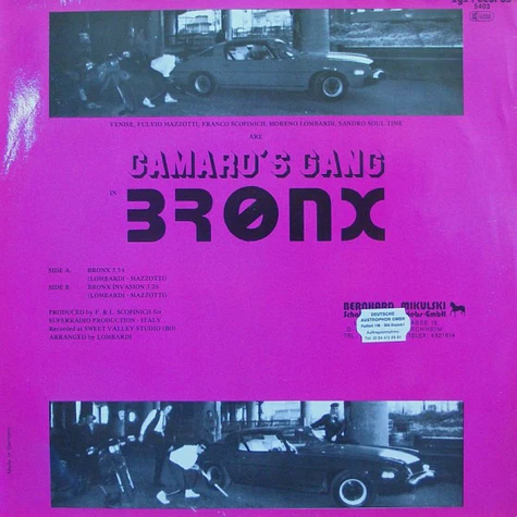 Camaro's Gang - Bronx
