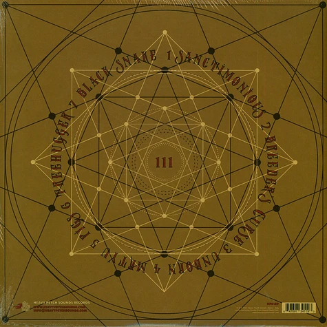 Hippie Death Cult - 111 Black Vinyl Edition