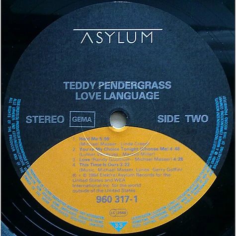 Teddy Pendergrass - Love Language