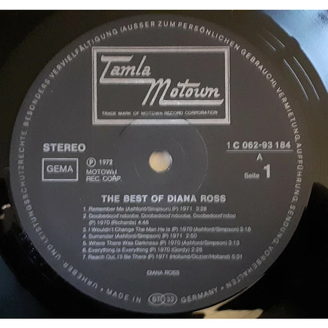 Diana Ross - The Best Of Diana Ross