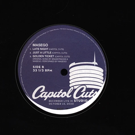Masego - Capitol Cuts-Live From Studio A (Vinyl)