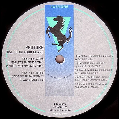 Phuture - Rise From Your Grave : Remixes