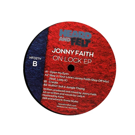 Jonny Faith - On Lock Standard Edition