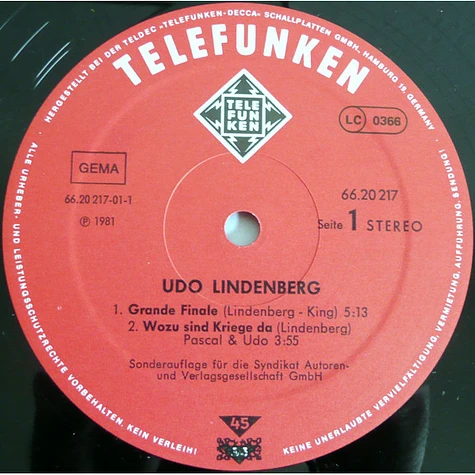 Udo Lindenberg - Rock'n'Roll Und Rebellion - Ein Panisches Panorama