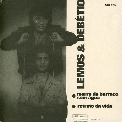 Lemos - Morro Do Barraco Sem Água / Retrato Da Vida Colored Vinyl Edtition
