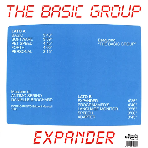 The Basic Group - Expander Blue Vinyl Edition