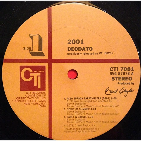 Eumir Deodato - 2001