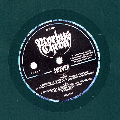 Morbus Chron - Sweven / A Saunter Through The Shroud Green Vinyl Edition