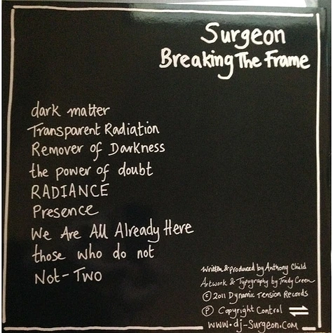 Surgeon - Breaking The Frame