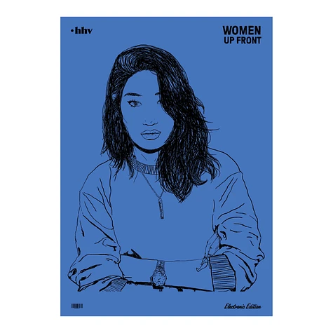 HHV - Women Up Front Poster - Electronic Edition
