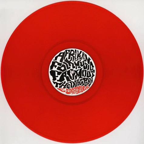Estee Nack - #Afrikanfolkmusicfromoutthediaspora Clear Red Vinyl Edition