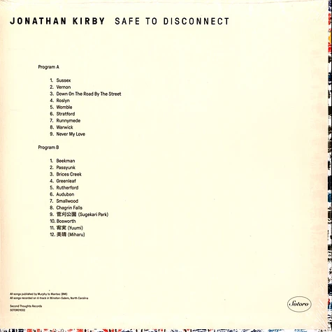 Jonathan Kirby - Safe To Disconnect