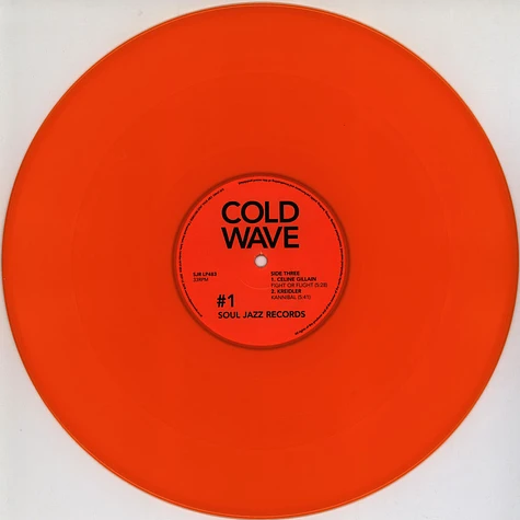 Soul Jazz Records presents - Cold Wave Orange Vinyl Edition