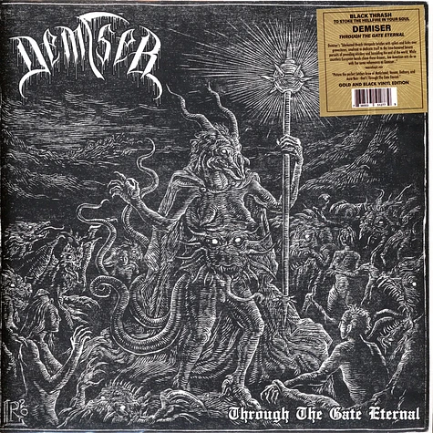 Demiser - Through The Gate Eternal Blackened Gold Vinyl Edition